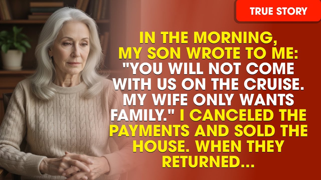 My Son Wrote To Me: "You Won't Be Joining Us. My Wife Prefers To Keep it Family-only