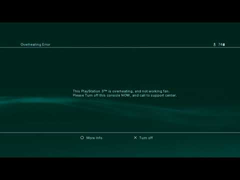 PS3 Overheating Kill Screen