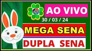 Mega Sana Concurso 2706 e Dupla sena de páscoa 2643 - AO VIVO