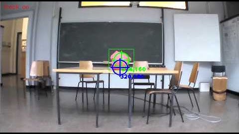 Object Tracking in x-direction using a P-controler