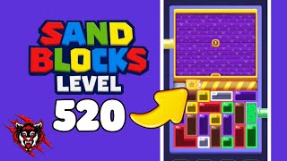 Sand Blocks Drop Puzzle Level 520 Game Walkthrough
