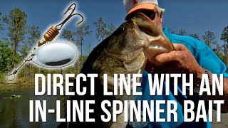 Direct Line with an Inline Spinner Bait