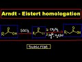 Arndt  eistert homologation detailed reaction mechanism organic named reaction chemistry portal