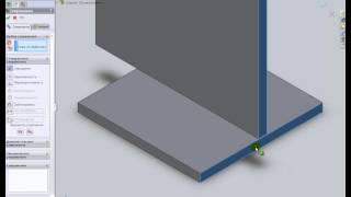 Создание соединенной детали при сборке в SolidWorks