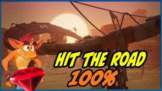 Crash Bandicoot 4 - Hit the Road 100% - All Gems and Box Locations Walkthrough (GREEN GEM)