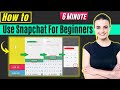 How To Use Snapchat 2024 STEP BY STEP Snapchat For Beginners How To Use Snapchat 2024 STEP BY STEP Snapchat For Beginners