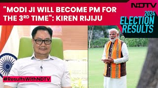 Lok Sabha Elections 2024 | Kiren Rijiju: "PM Modi Will Become The PM for The Third Time"