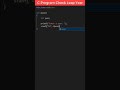 C Program to Check Leap Year #shorts