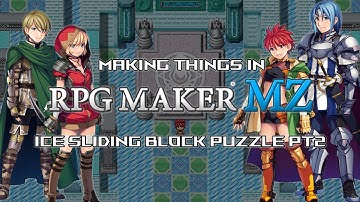 Making Things in MZ: Ice Sliding Block Puzzle Pt 2