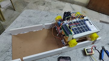Solar powered IoT based Railway Track crack Detection with Thingspeak