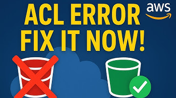 ⚡ Fix AWS S3 AccessControlListNotSupported Error! 🚫🔑