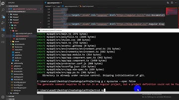 How to Create Inline Component using Command line | Angular | Angular CLI in Urdu Hindi | 06