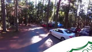 Washington Park Campground Anacortes Washington - 360 Video Virtual Tour 4K