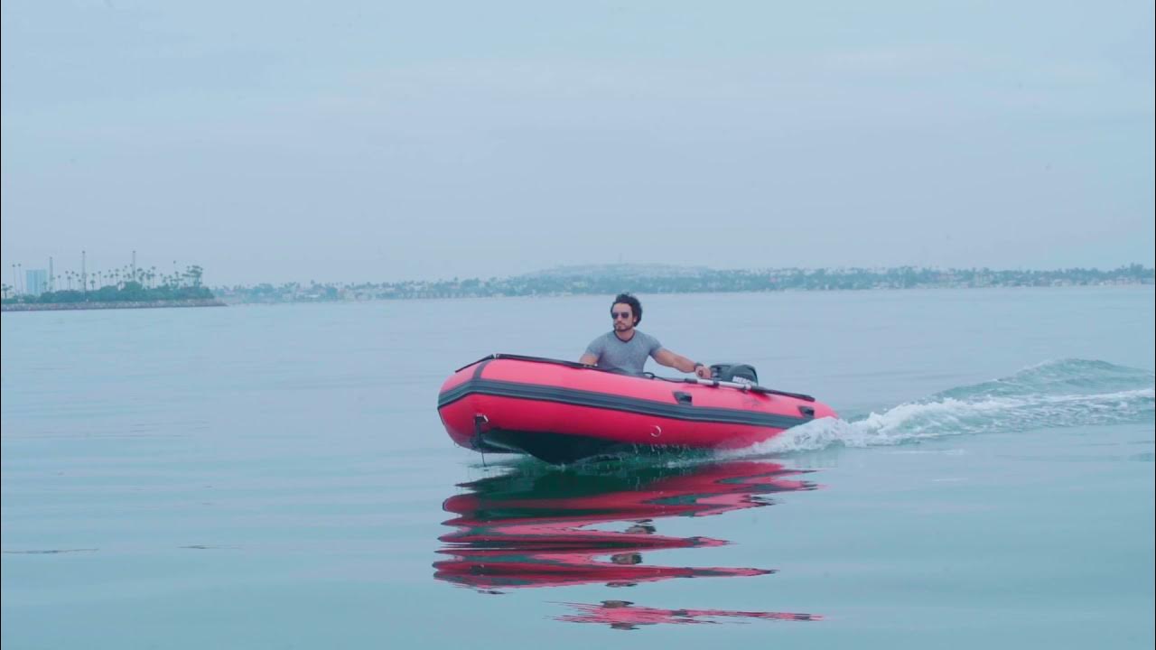 2021 Seangles Inflatable Boat 4 PersonAluminum Floor Aluminum Transom