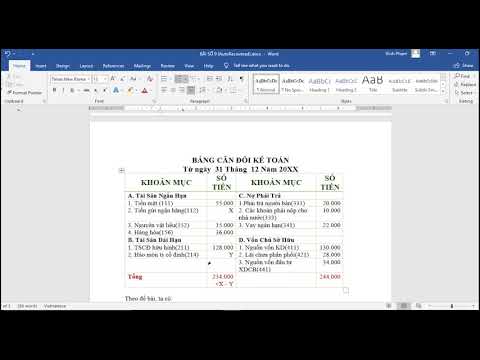 Video Nguyên lý kế toán_Chương 2_Bài tập 9 - youtube