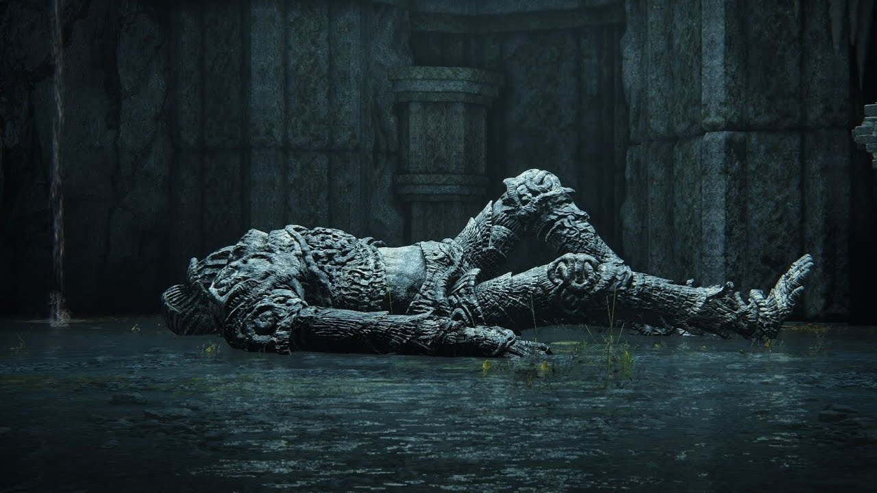 ELDEN RING Guardian Golem boss fight YouTube