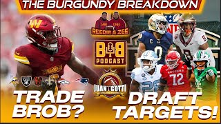 TRADE BRIAN ROBINSON? POTENTIAL NFL DRAFT TARGETS: TRADE BACK OR STAY AT 29?