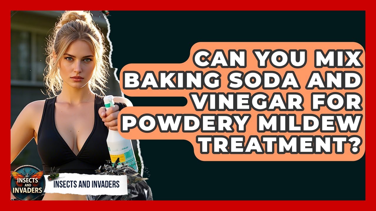 Can You Mix Baking Soda And Vinegar For Powdery Mildew Treatment? - Insects and Invaders