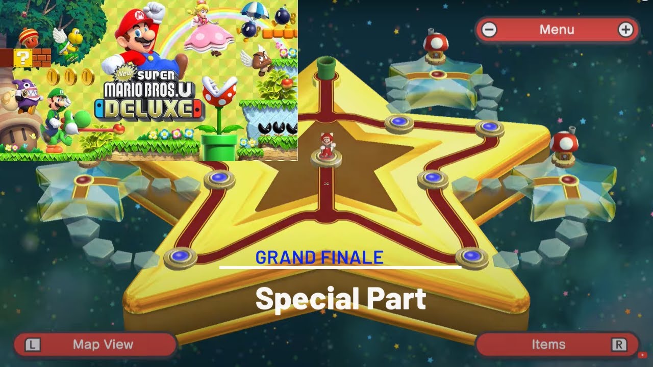 New Super Mario Bros U. Deluxe (Story Mode)(NS): FINALE