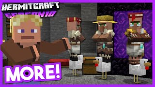 So... I Farmed More Villager Chickens!!! - Hermitcraft S10 #7 image