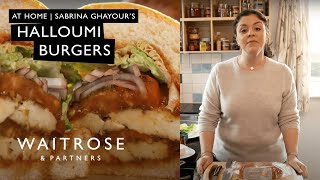 Sabrina Ghayour S Halloumi Burgers At Home Waitrose