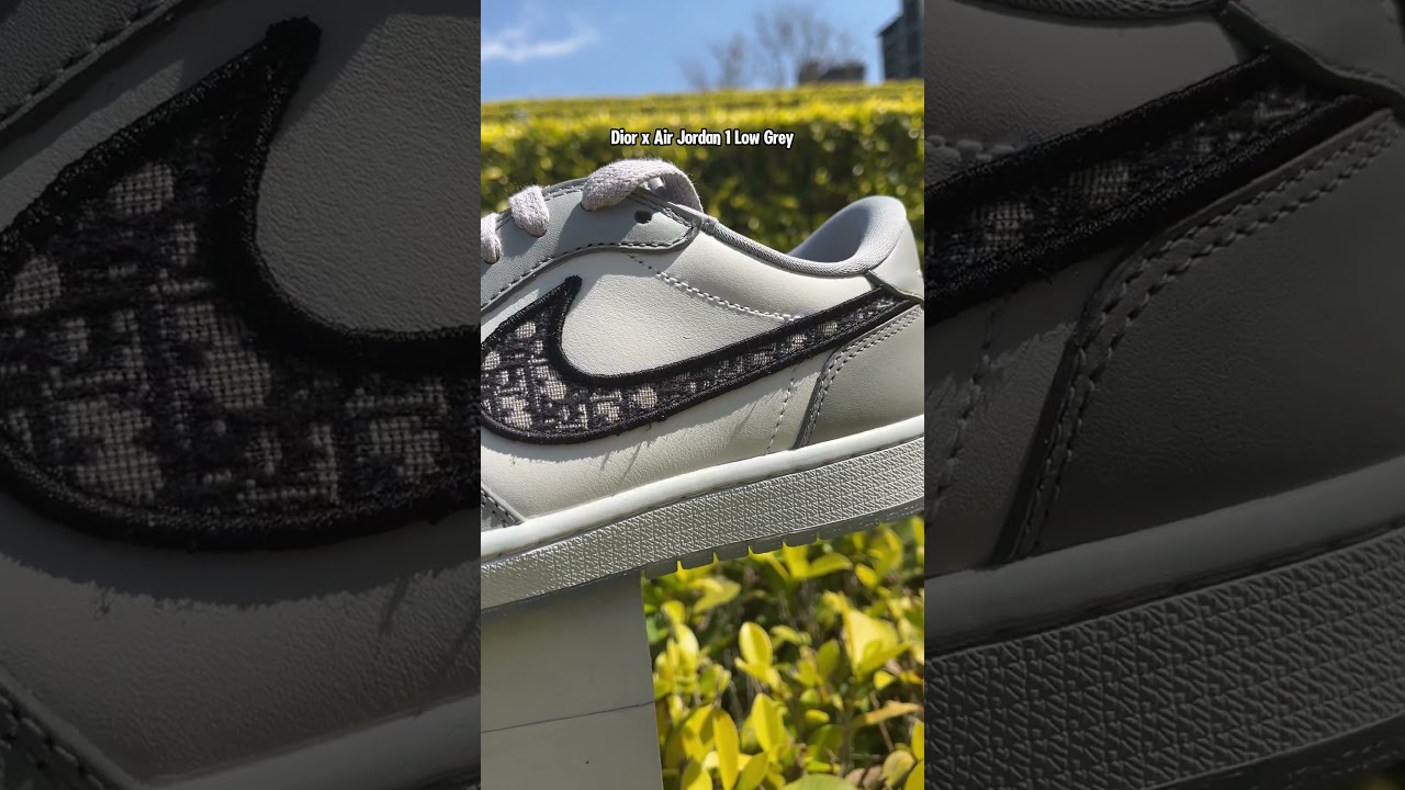 Dior Air Jordan 1 Low from CorrectKickz 