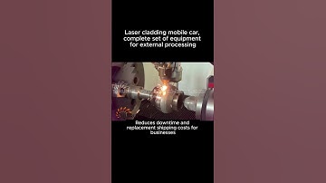 Laser cladding equipment-HUIRUI mobile trolley #machine #lasercladding #technology #laser #welding