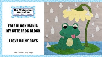 Block Mania | My Cute Frog Block | I Love Rainy Days