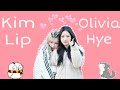 Loona Kim Lip and Olivia Hye (Olip / Hyelip / Kimlivia Hye)cute moments