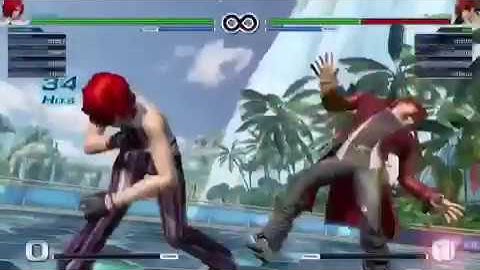 KOF XIV:  Vanessa Combo Video (ver.2.00)
