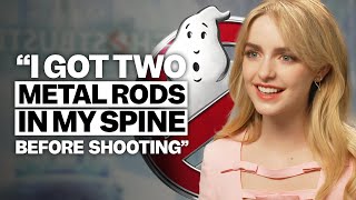 GHOSTBUSTERS' Mckenna Grace on spinal surgery, unusual crushes and James Acaster *CONTAINS SPOILERS*