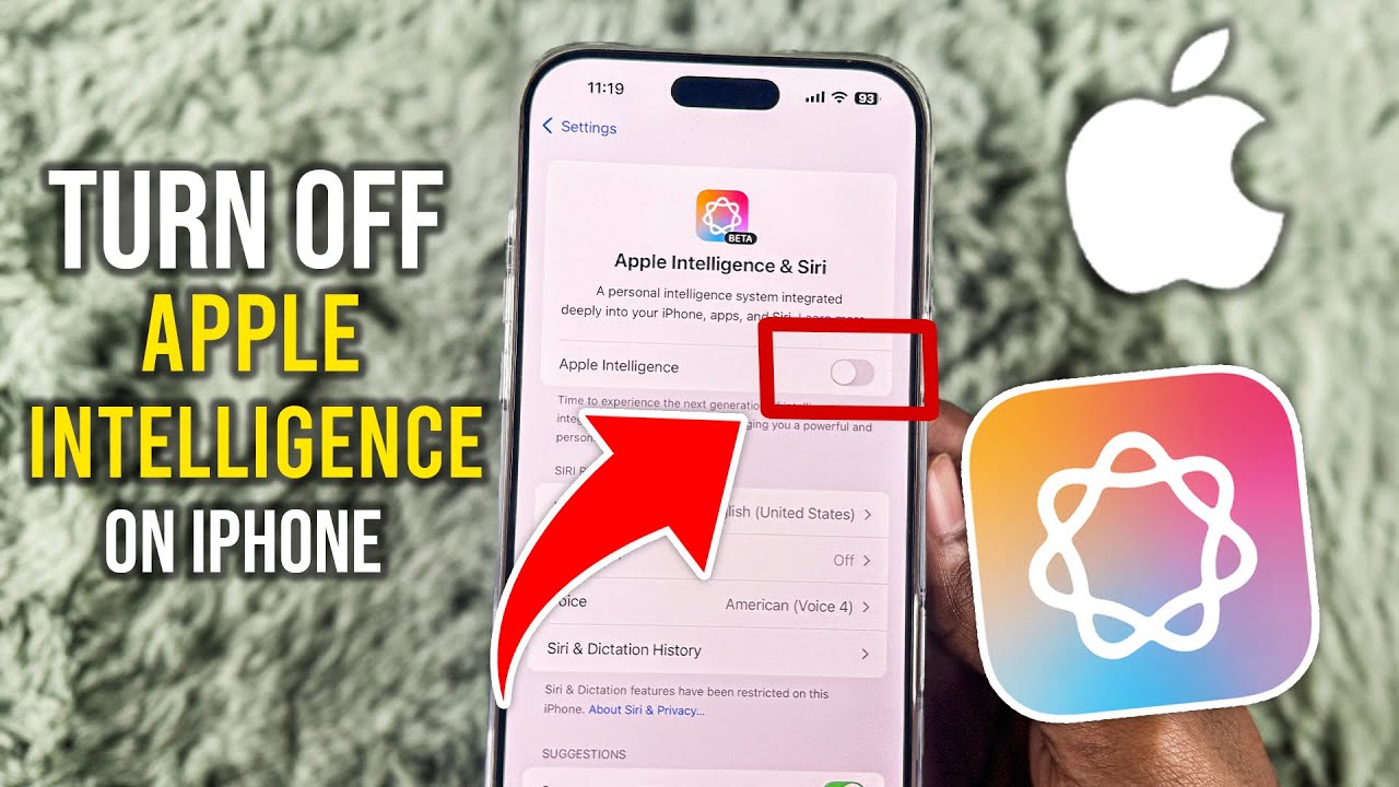 How To Turn Off Apple Intelligence on iPhone - YouTube
