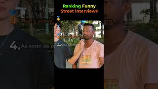 Ranking Funny Street Interviews  #funny #jokes #comedy #memes #interview #street