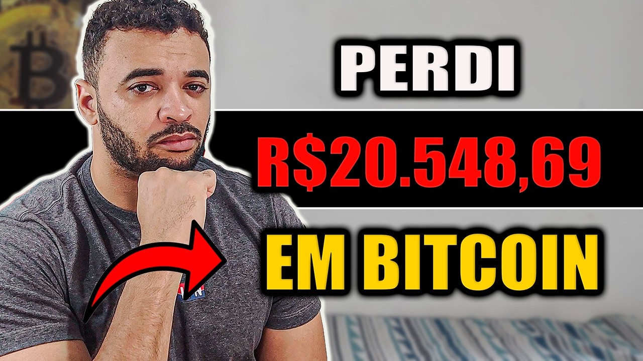 PERDI R$ 20 MIL COM BITCOIN! A VERDADE QUE NINGUÉM TE CONTA! 🚨