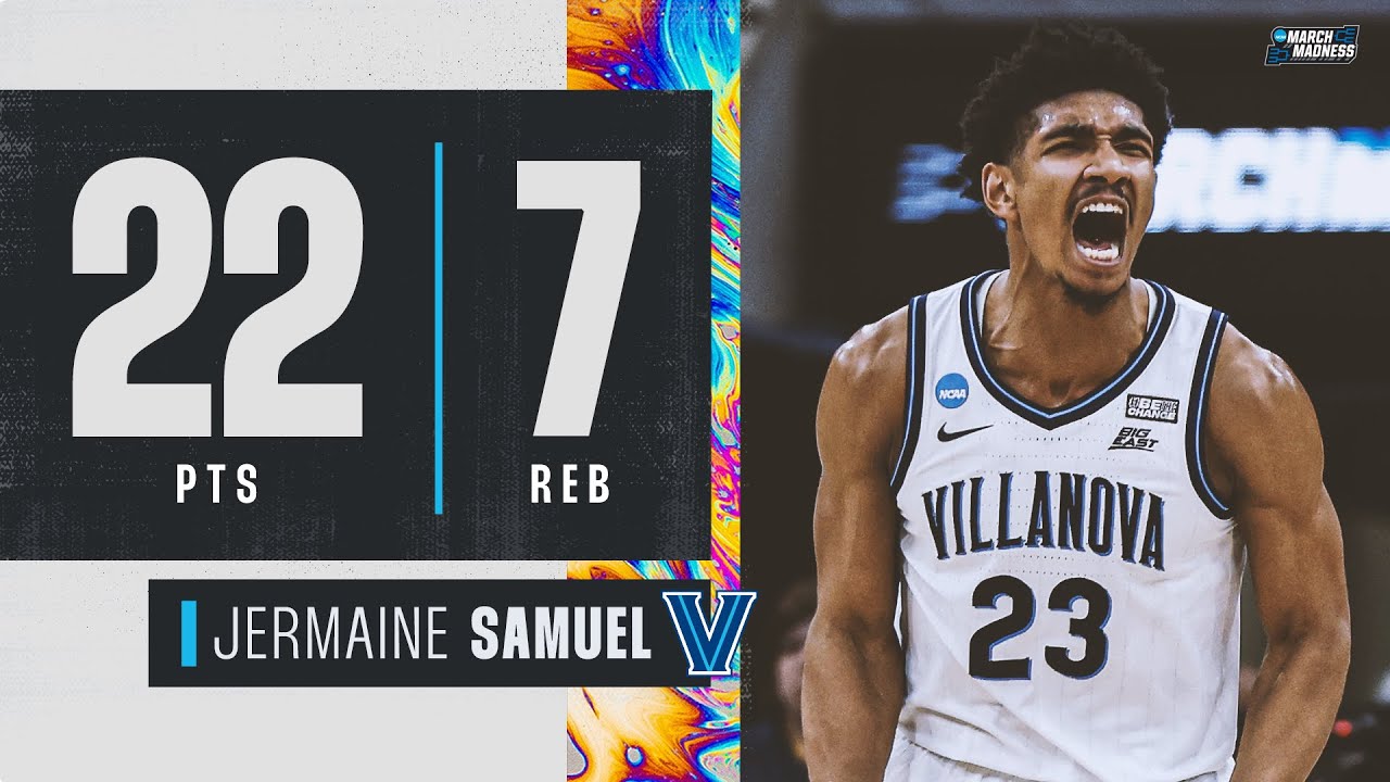 Jermaine Samuels: 22 points in Villanova's Sweet 16 win - March Madness