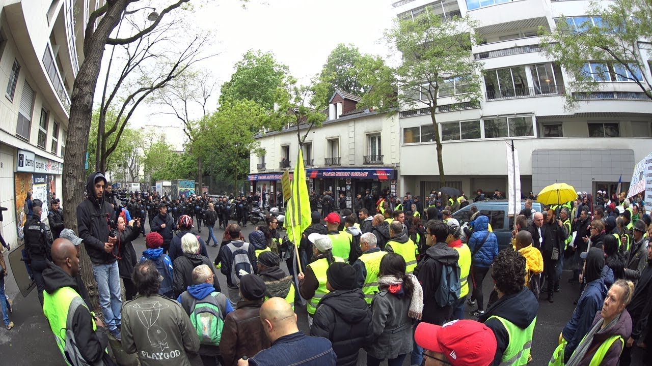 Paris Acte 25 Des Gilets Jaunes Samedi 4 Mai 2019