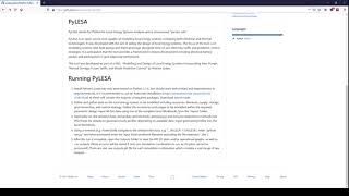 Introduction to PyLESA