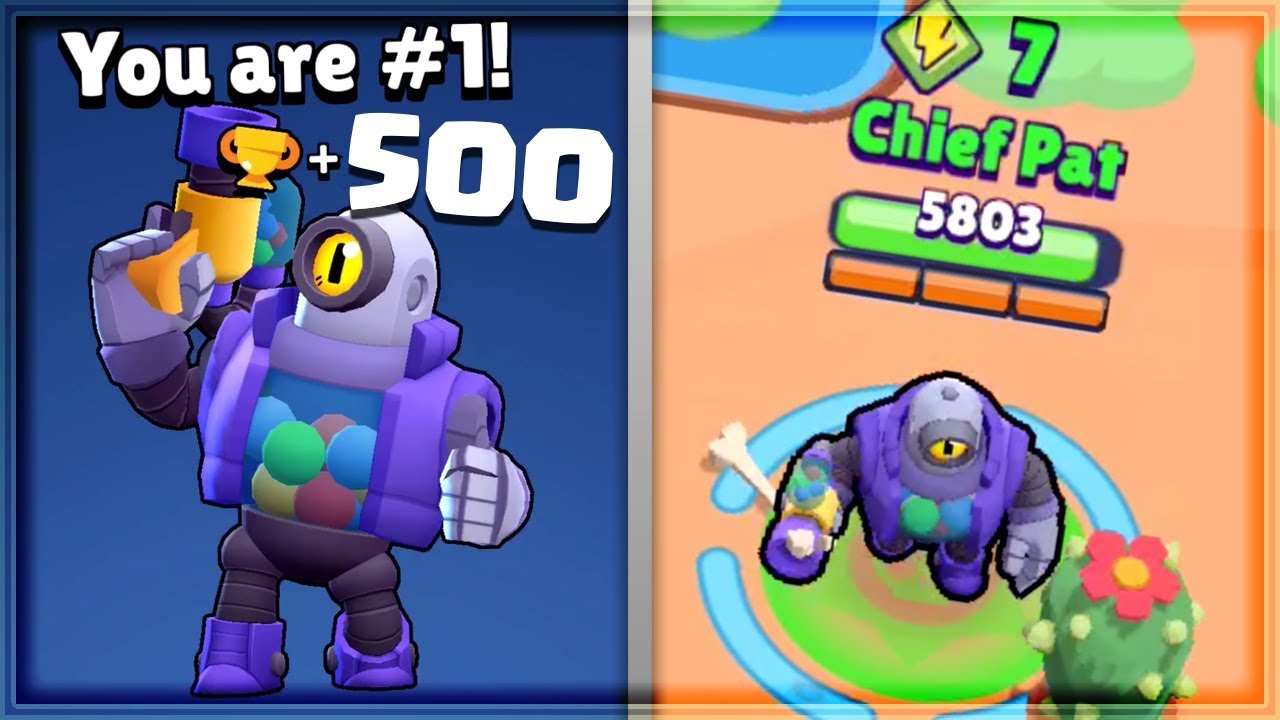 500 TROPHY RICO! Extra THICC Gameplay | Brawl Stars - YouTube