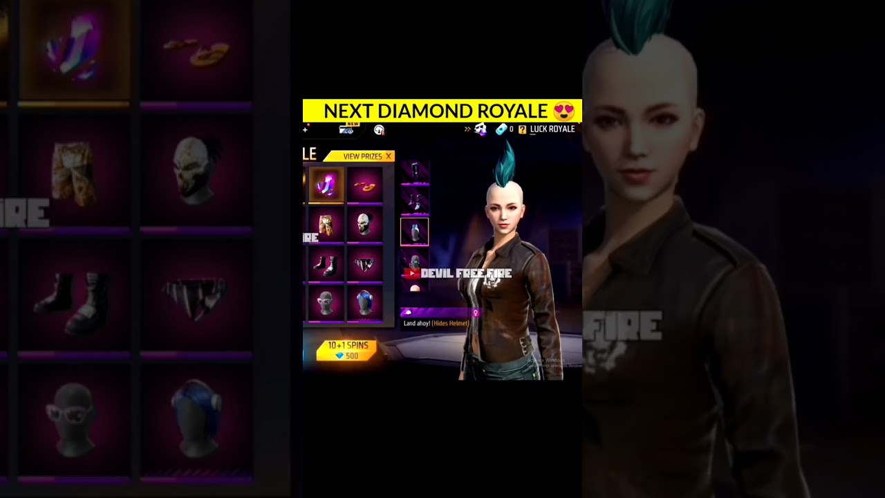 Next Diamond Royale 😍 || 