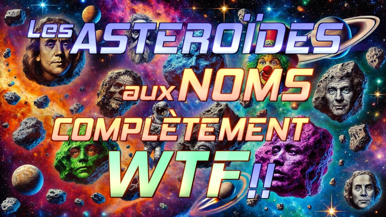 Ils ont vraiment appelé les astéroïdes comme ça ???