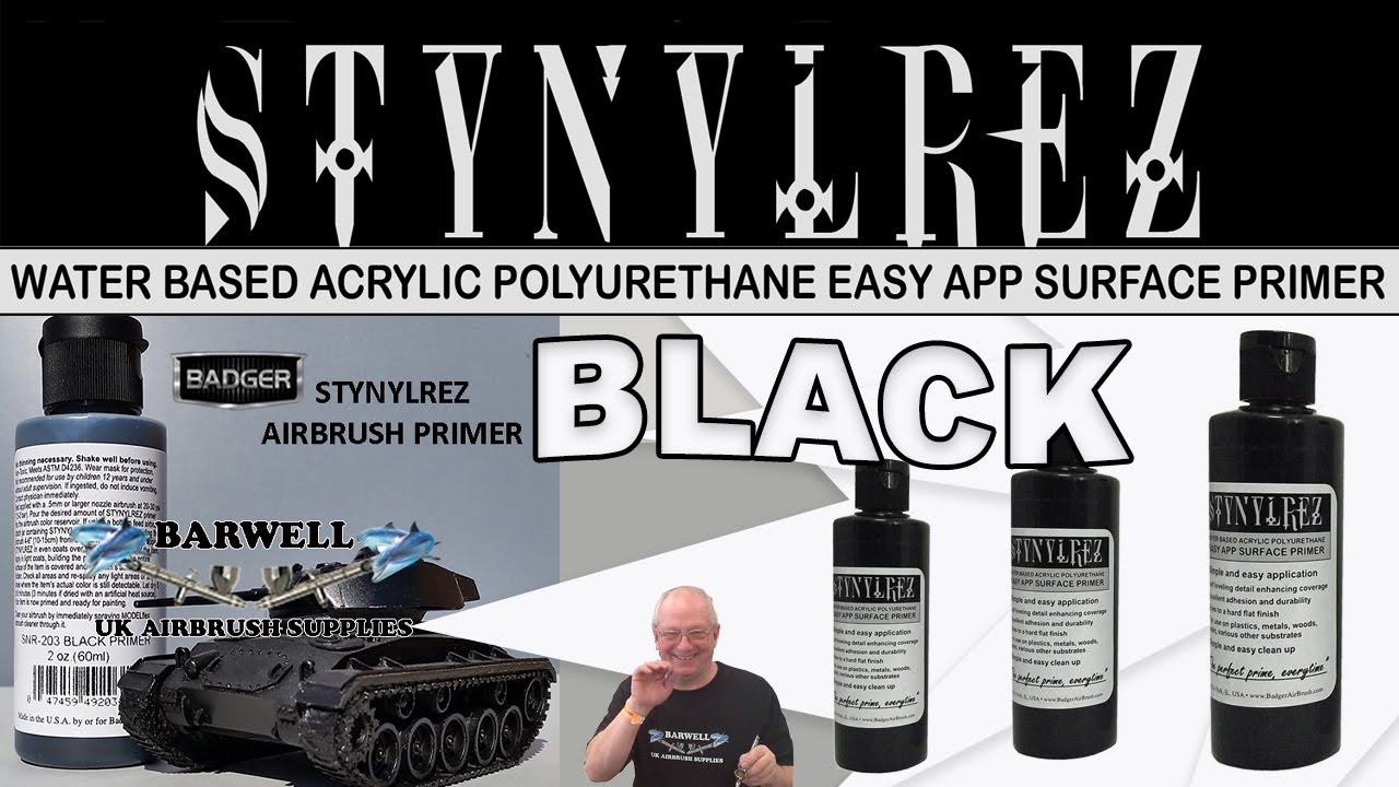 Badger Stynylrez Black primer 