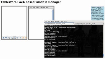 TableWare - Web-based Window Manager