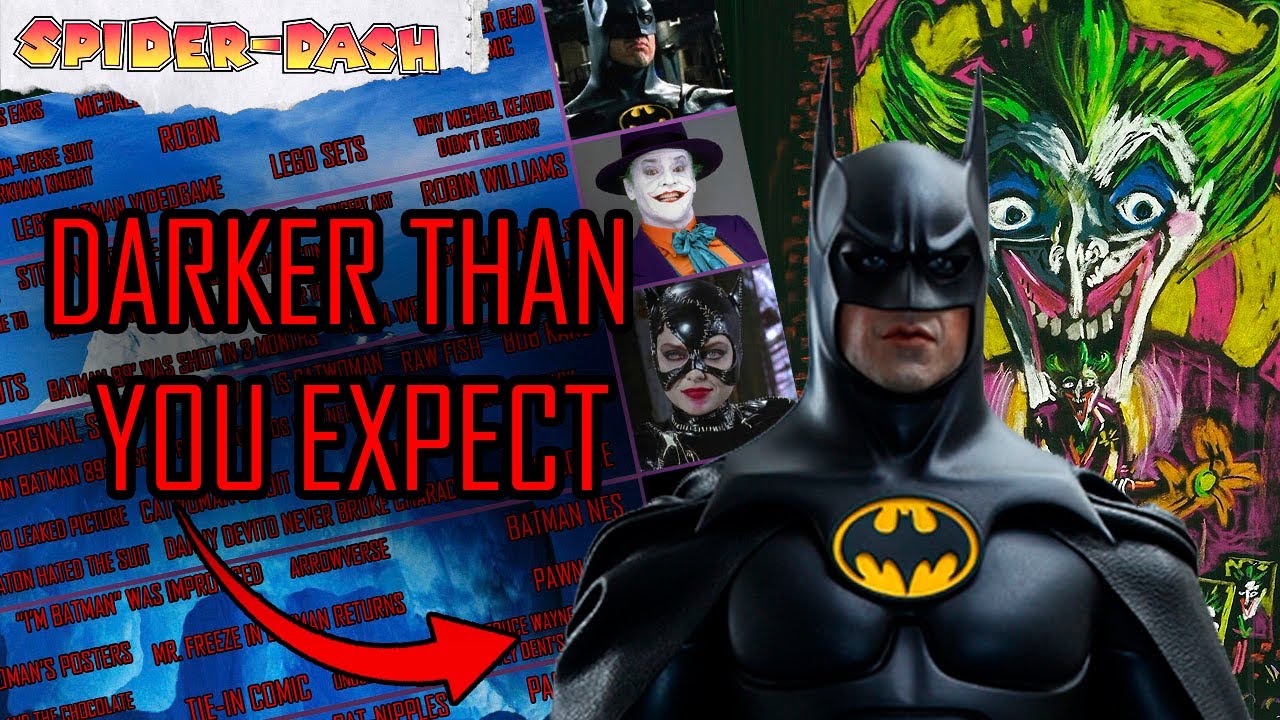 The Tim Burton's Batman Iceberg YouTube