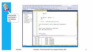 SQL TID BIT for 04 01 2025 - Common Table Expressions