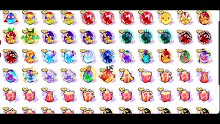 I OPENED 100+ OF EVERY SINGLE EGG AND GIFT IN THE HISTORY OF PET SIM 99 (17 HUGES!)
