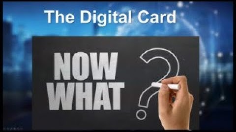 New Member Digital Business Card Orientation Video