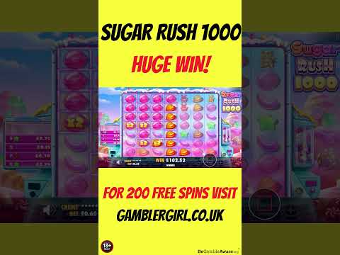 Sugar Rush 1000'ü Deneyin: Çevrimiçi Kumarhane Oyunu!