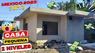 ¿Cuánto Cuesta Construir una CASA PEQUEÑA para 2 NIVELES en México 2024??