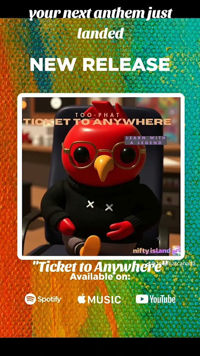 Where will @Too-Phat's 'Ticket To Anywhere' take YOU? 🚀 New Anthem Alert! #NewMusic #TooPhatCanada