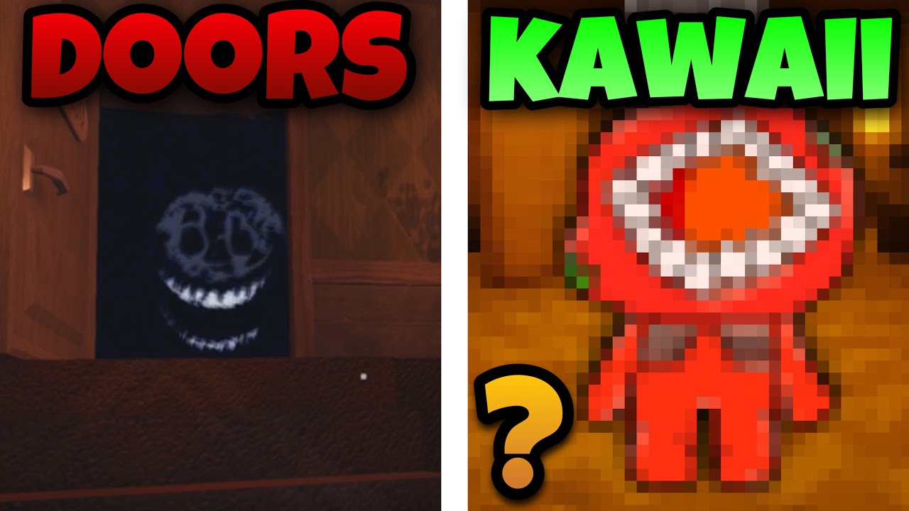 Playing DOORS But KAWAII??! YouTube